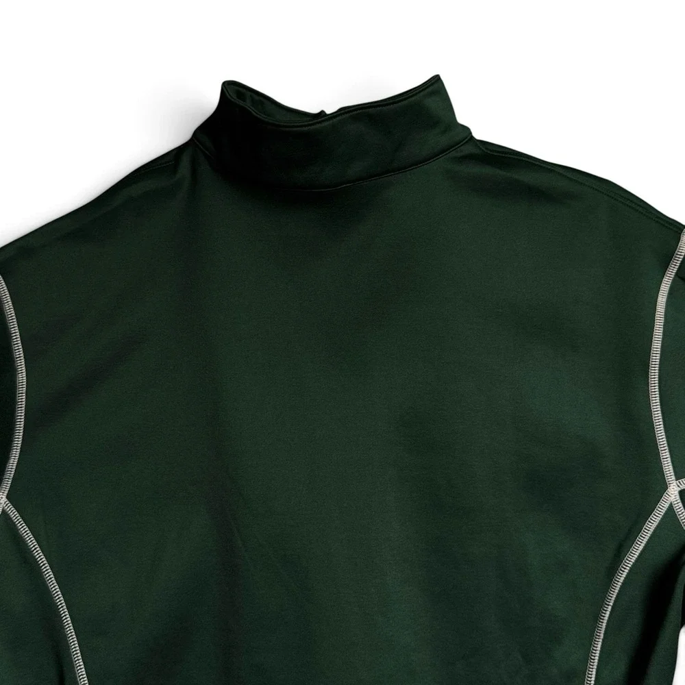 Nike Golf Oregon Ducks 1/4 Zip Pullover Mens XL Green Therma-FIT Golfcore Fleece